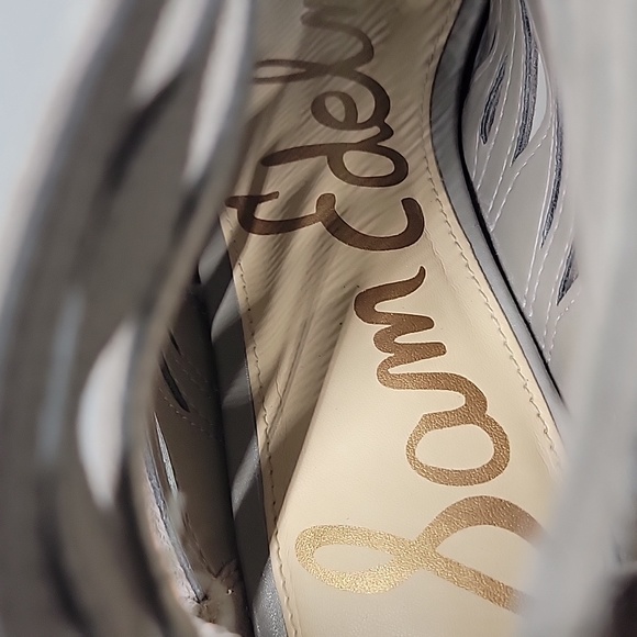 Sam Edelman Gladiator Style Tan Taupe Suede Leather Ankle Sandals 9.5 - Picture 10 of 15